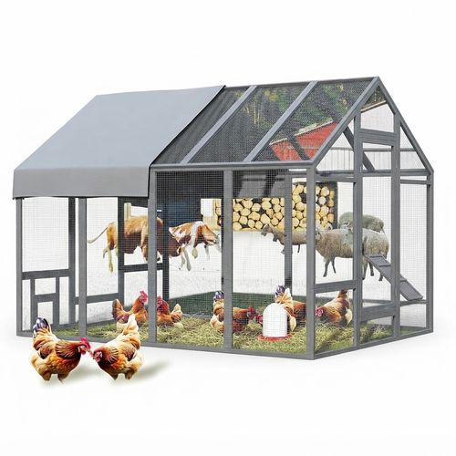 Wooden Large Chicken Coop
